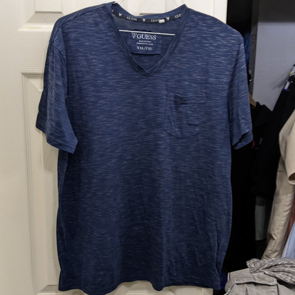 Guess T-Shirt blue XXL